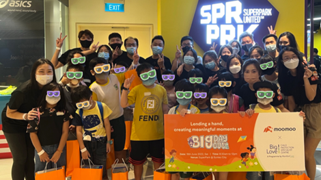 Moomoo joins hands with Montfort Care (Big Love)to support child protection in Singapore