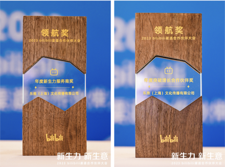 Netjoy became animportant partner of Bilibili and won two annual awards