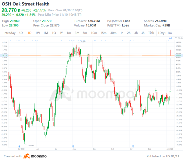 US Top Gap Ups and Downs on 1/10: VALE, TTM, ILMN, NVO and More