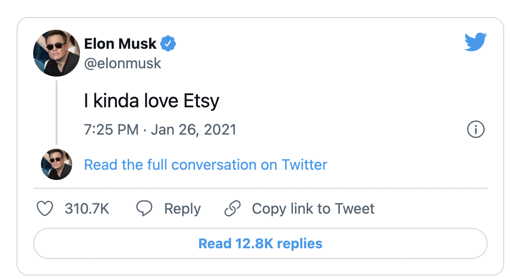 一日でTwitterの価値を27%増加させたElon Musk。彼がツイートで引き起こした他の資産についてはこちらです。