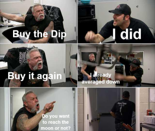 To dip or not