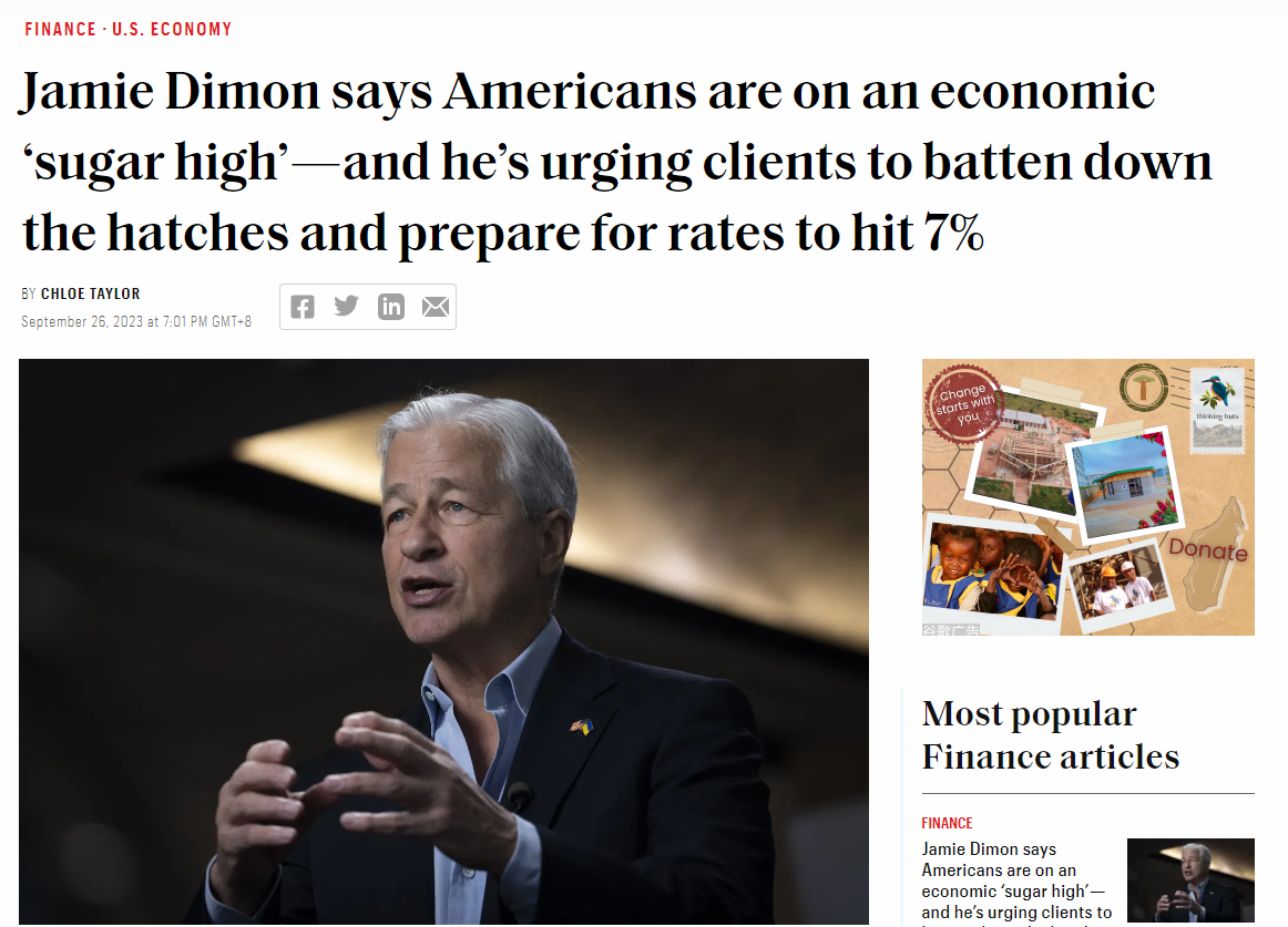 JP Morgan CEO Jamie Dimon is 