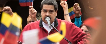 ガイアナの油田地帯に対する主権を主張するために投票したベネズエラ人