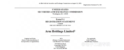 Armは収益の詳細を開示するためにIPO申請を提出