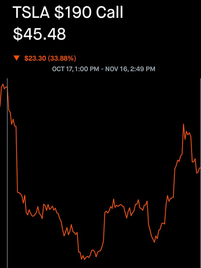 もし彼が捕まえられたら、彼はこれまでに33％くらい減少しています。 $テスラ (TSLA.US)$