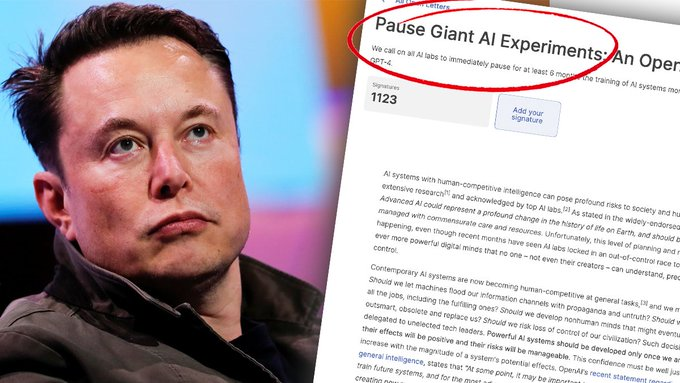 A petition is circulating to PAUSE all major AI developments.