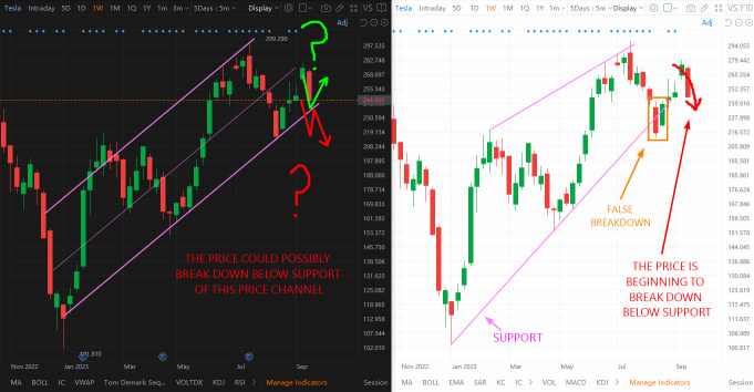 Tesla Price Predictions