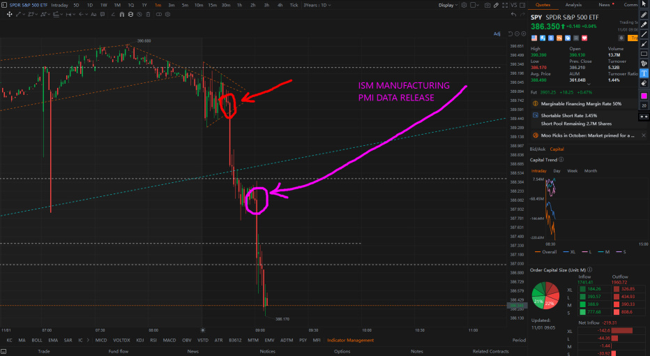 Economic Data vs. Technical Analysis