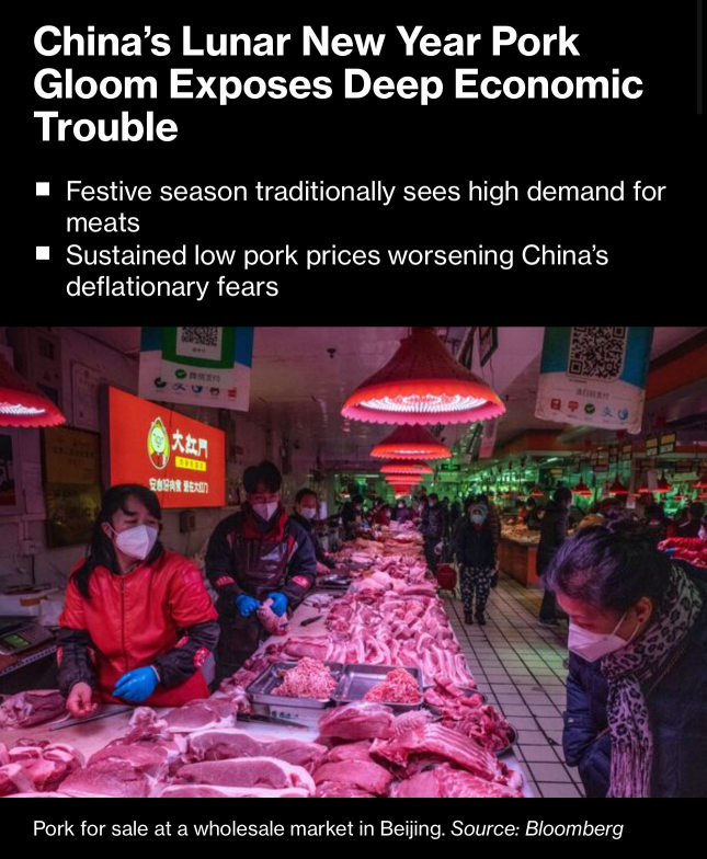 豚市場が不順です