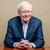 First word that comes to mind when you see Warren Buffett?