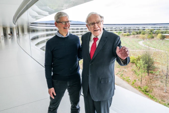 Happy Apple $AAPL Dividend Day to Warren Buffett