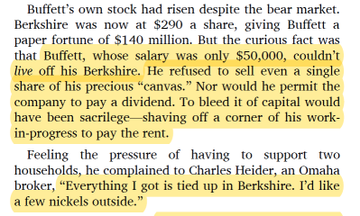 Buffett in the 1970s, short on cash. Some spicy trades.