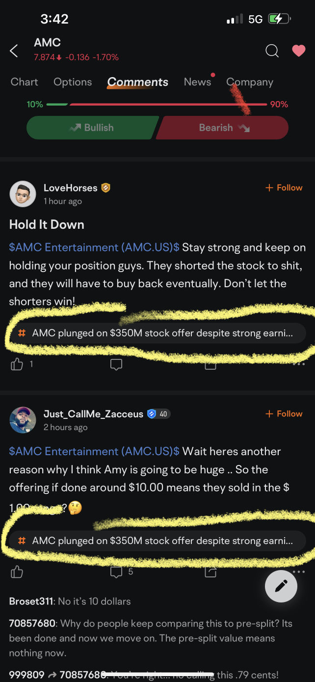 We all know that’s NOT why amc plunged🤬