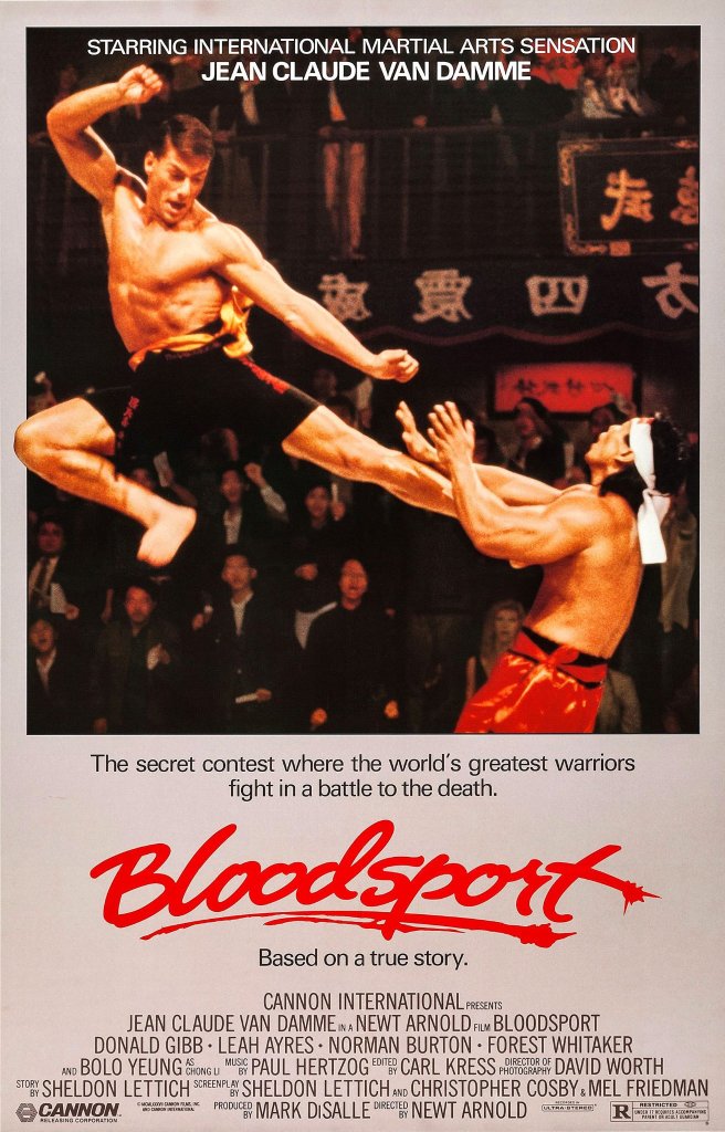 「ブラッドスポーツ」は1988年今日初めて劇場公開されました 🍿🎥🩸