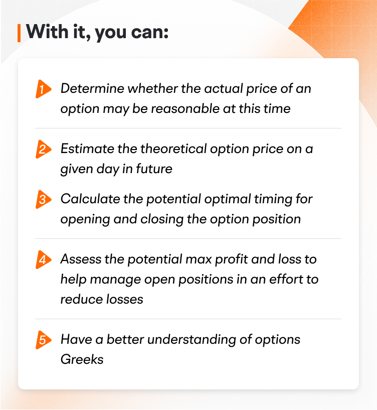 Options Price Calculator: How to calculate the future price of an option