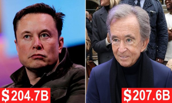 Louis Vuitton's Bernard Arnault overtakes Elon Musk as world's richest man