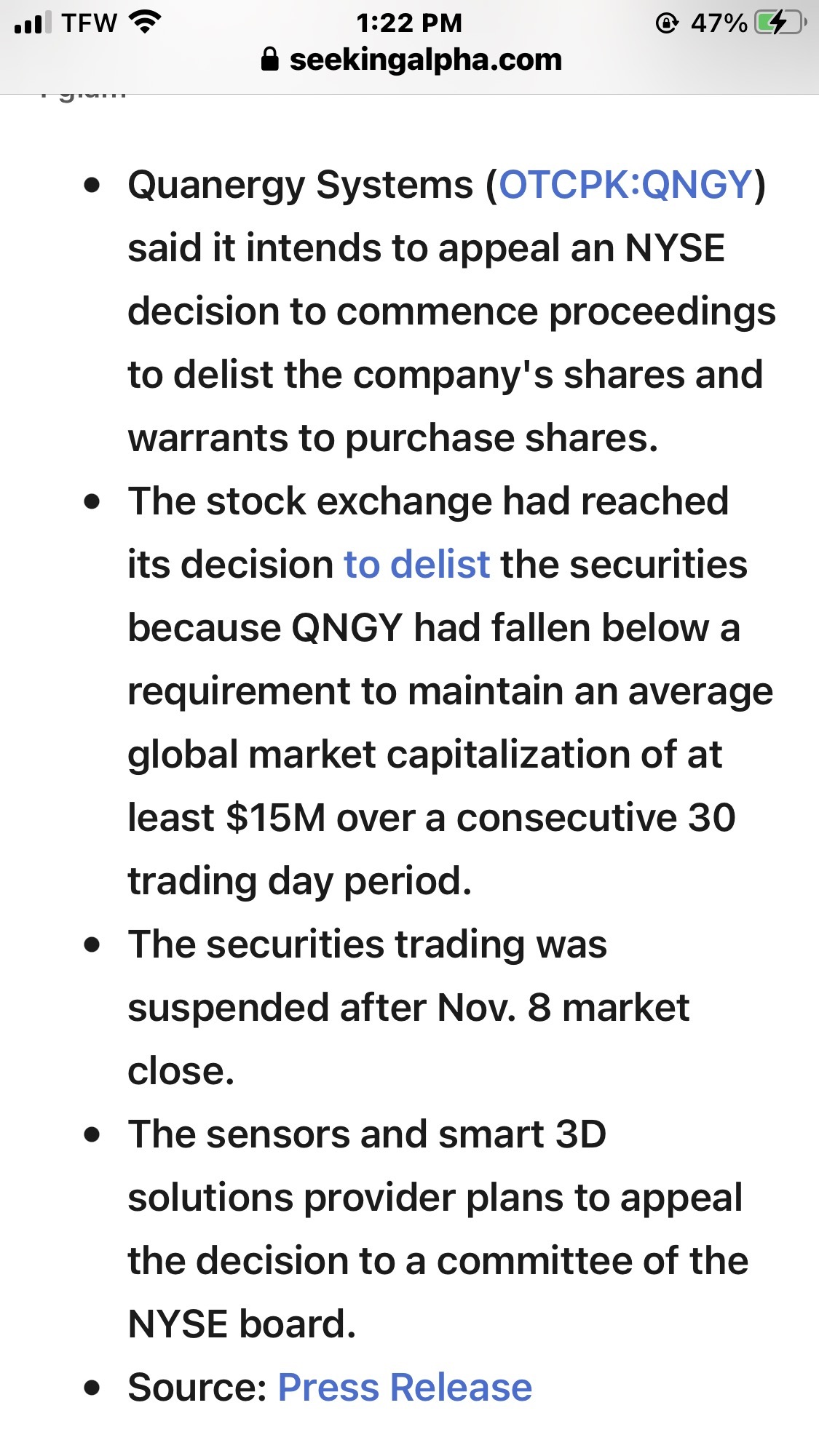 $Quanergy Systems (QNGY.US)$