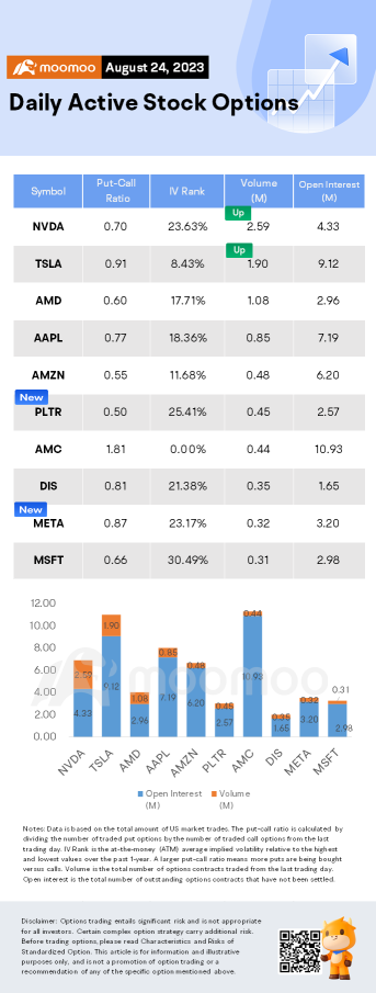 Options Market Statistics: Tesla Shares Decline After Production Targets Cut at Gigafactory Berlin-Brandenburg, Options Pop