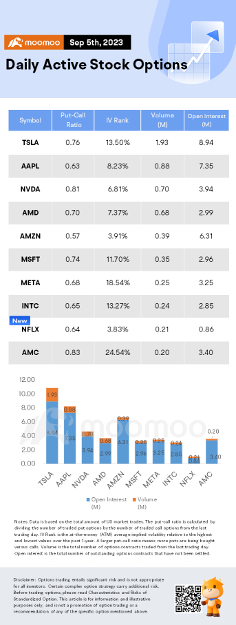 Options Market Statistics: One Piece Breaks Netflix Record, the Company's Shares Are Up, Options Pop