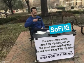 别在 SoFi 上睡觉