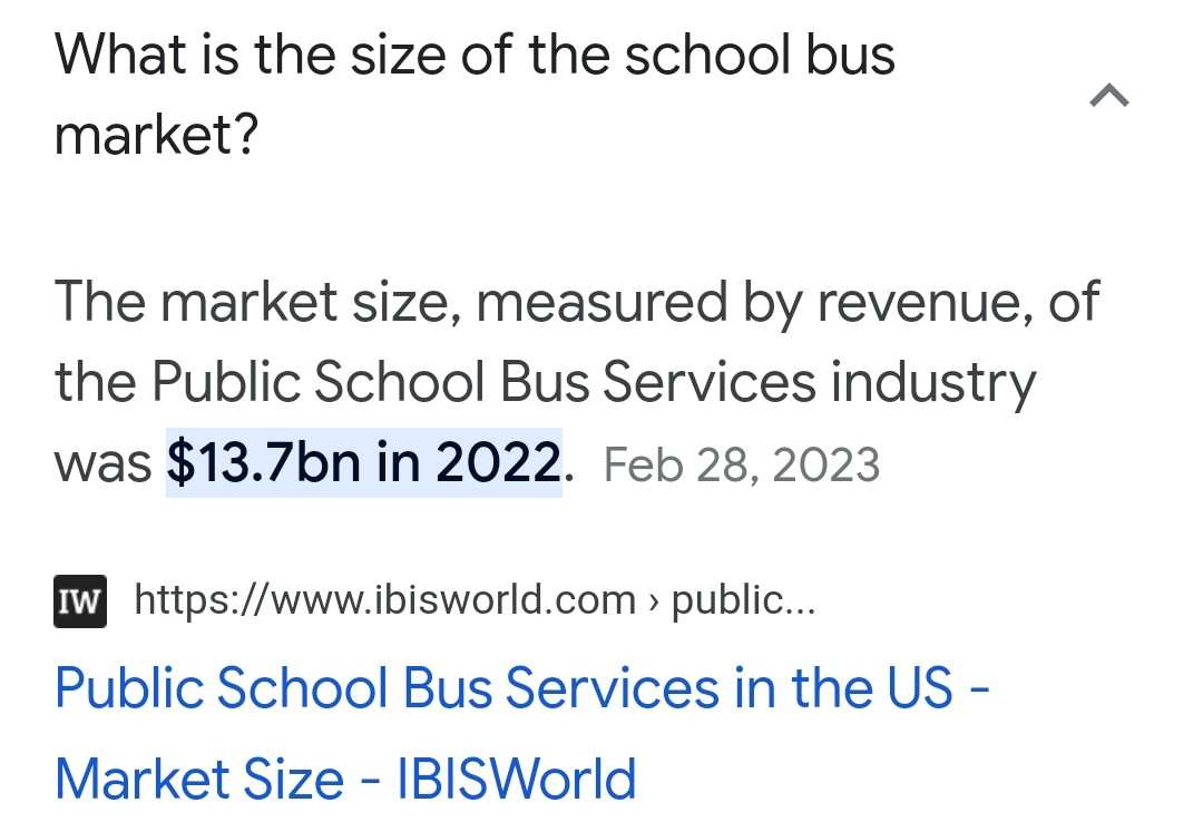 $Mullen Automotive(MULN.US)$ From 1 CEO 2 another,  explore entry in school bus manufacturing arena. EV is future of public transportation i...