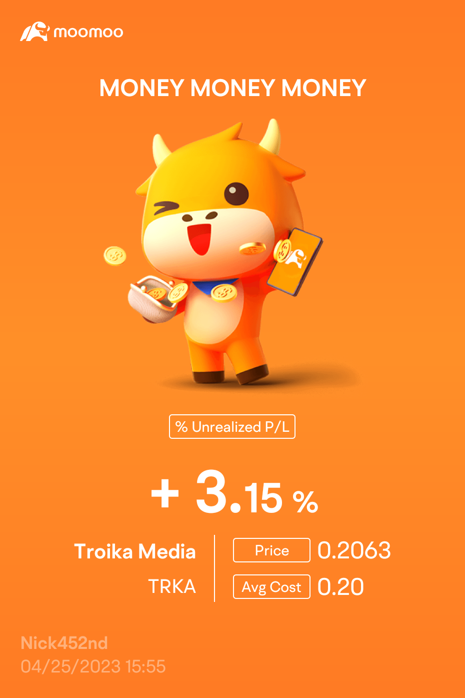 $Troika Media (TRKA.US)$ 迅速輕鬆獲取現金的搶奪