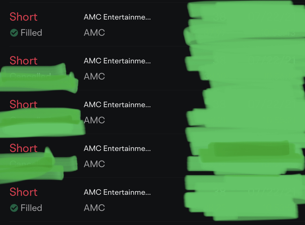 $AMC Entertainment (AMC.US)$ HODL ON 👌🏼👌🏼😈😈