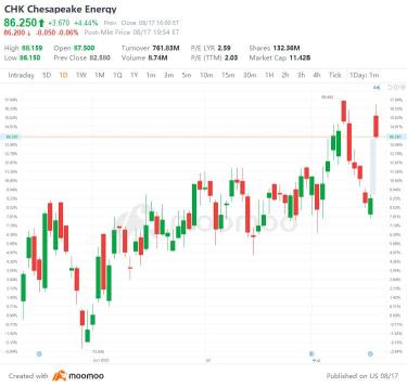 US Top Gap Ups and Downs on 8/17: CSCO, TME, WOLF, CI and More