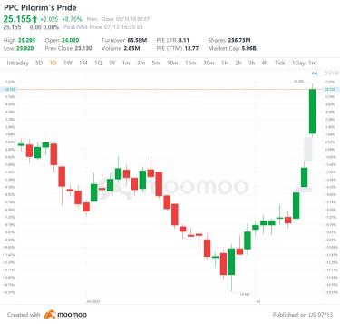 US Top Gap Ups and Downs on 7/13: JD, DB, PGR, INFY and More