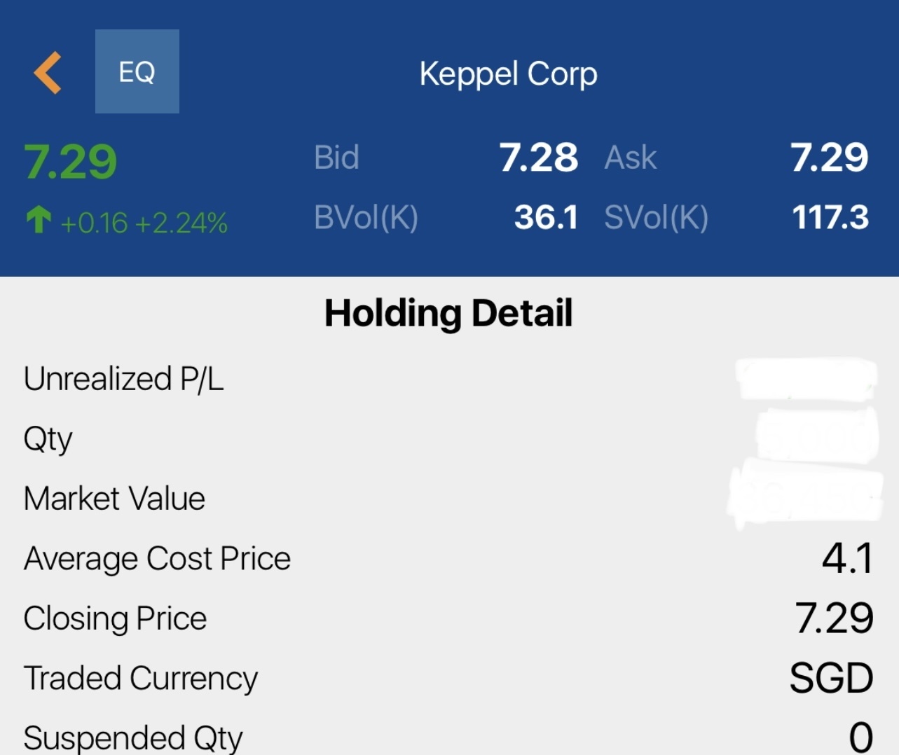 $Keppel (BN4.SG)$ 何年も持っています[ほほえみ]