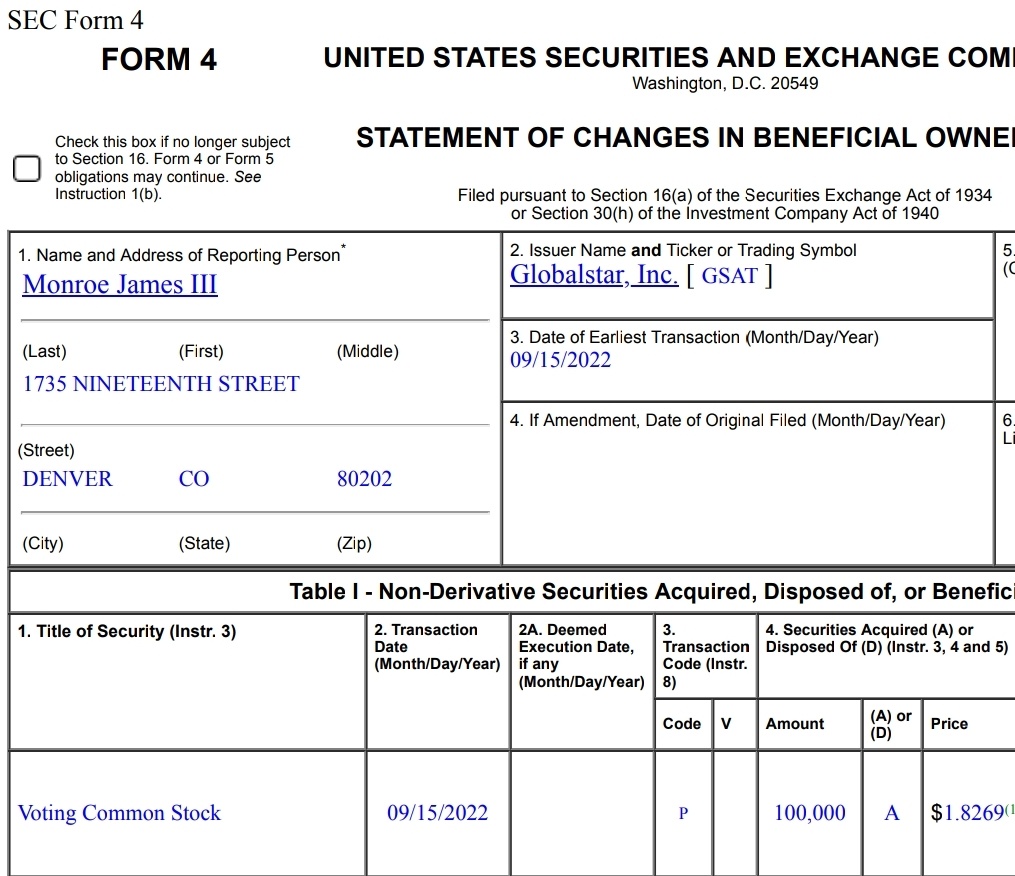 $全球星 (GSAT.US)$