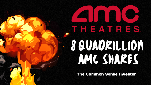 8 Quadrillion Shares of AMC Share