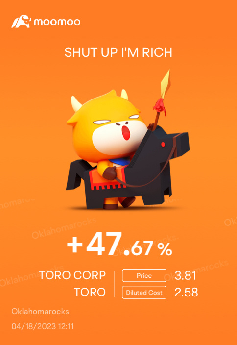 Anyone else buy TORO