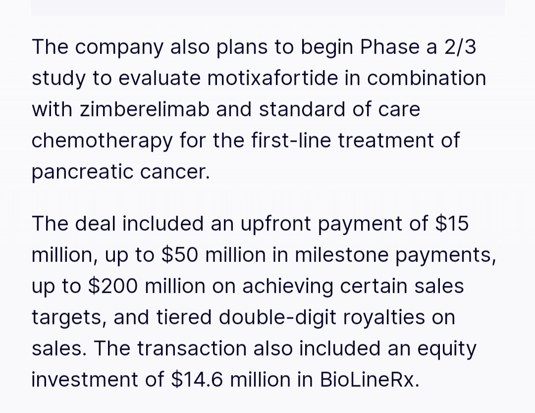 $BioLine Rx (BLRX.US)$ 非常好的消息，资金将会流动进来！！FDA批准的药物正在全球范围内分发。 $T2 Biosystems (TTOO.US)$$Aytu BioPharma (AYTU.US)$ $