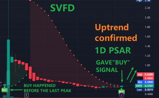 SVFD 技术分析更新！超级看涨和月亮时间！