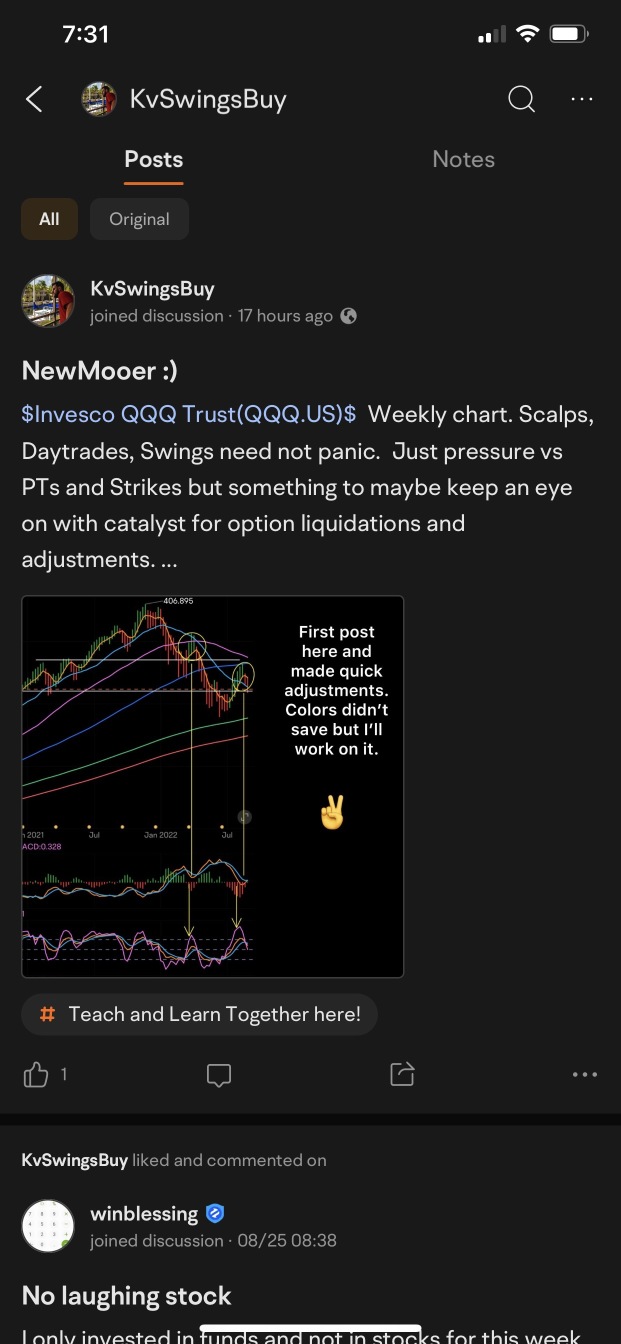 Great Trading Day for MooMoo Start :)