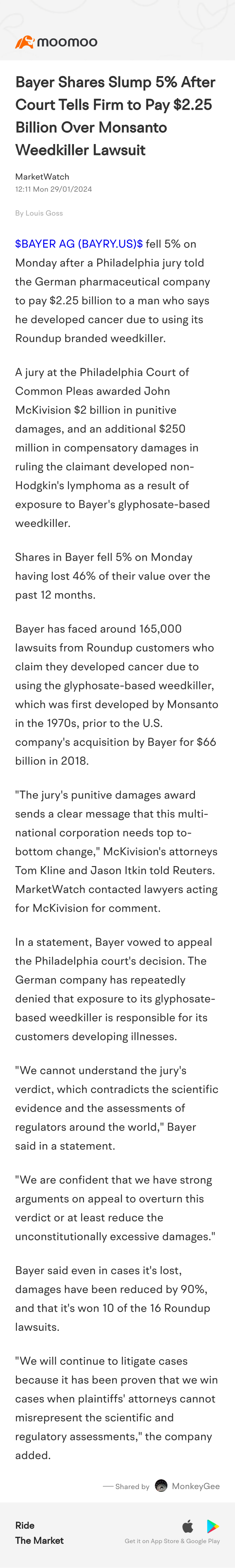 Next lawsuit should be on GMO