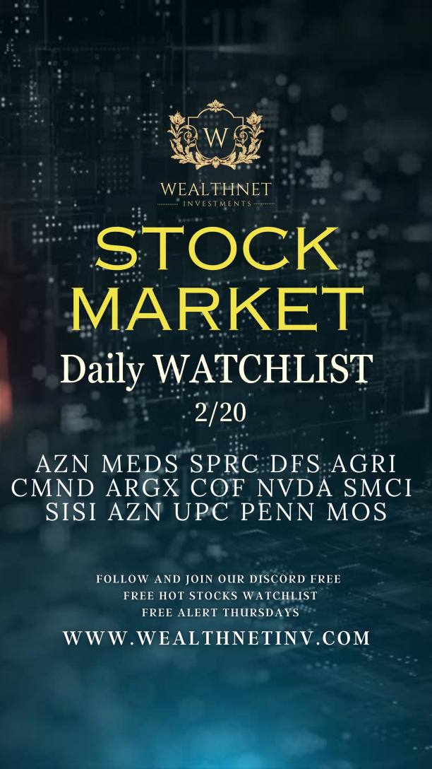 📊 follow for daily watchlist
