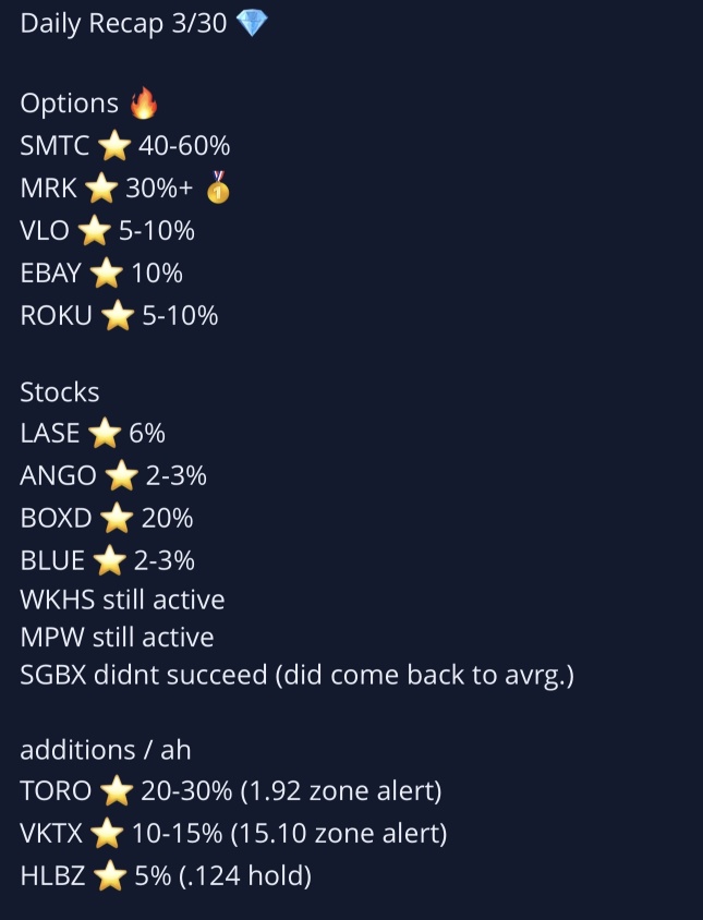 DAILY RECAP 3/30 ⚡️⚡️