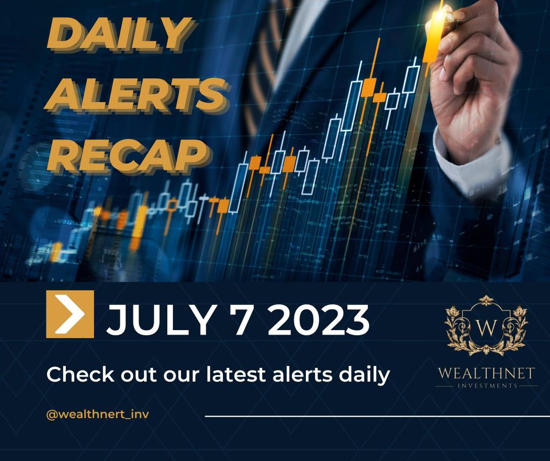 Daily alerts recap 7/7 🔥⭐️