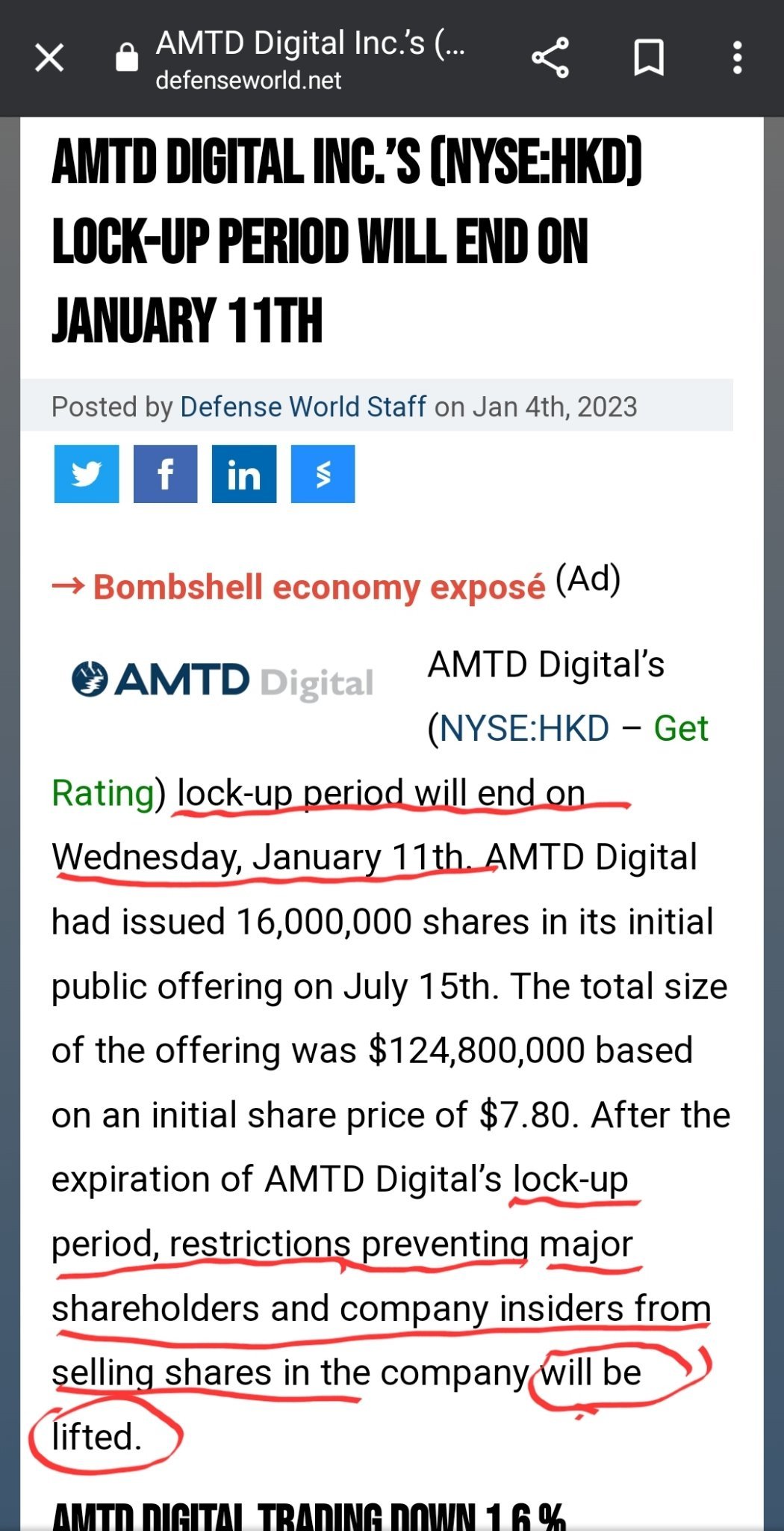 $AMTDデジタル (HKD.US)$