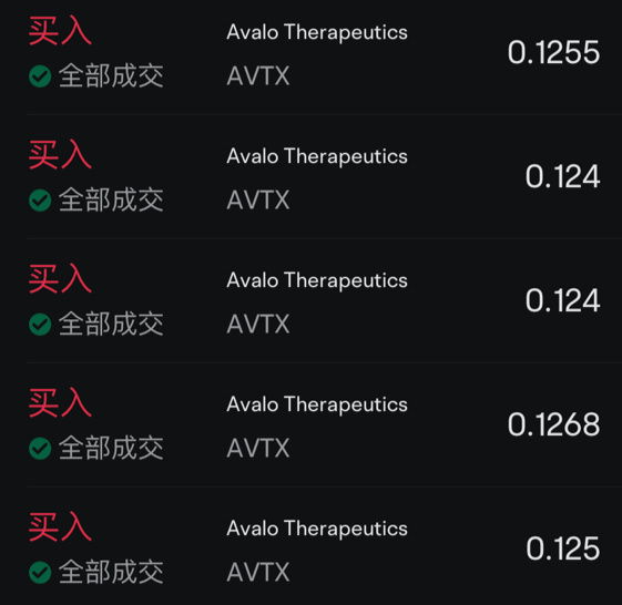 $Avalo Therapeutics (AVTX.US)$ ➕➕➕