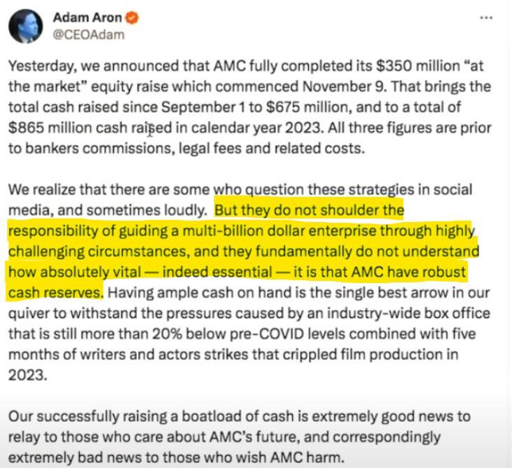 $AMC Entertainment (AMC.US)$ the clown shorts and shills always complains AA is a con artist, but what i have said in response many times, these clowns dont hav...