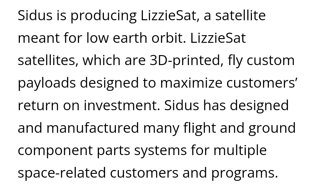 $Sidus Space(SIDU.US)$ 尋頭  即將到來