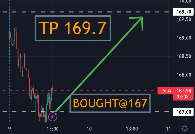 特斯拉看涨169.7！