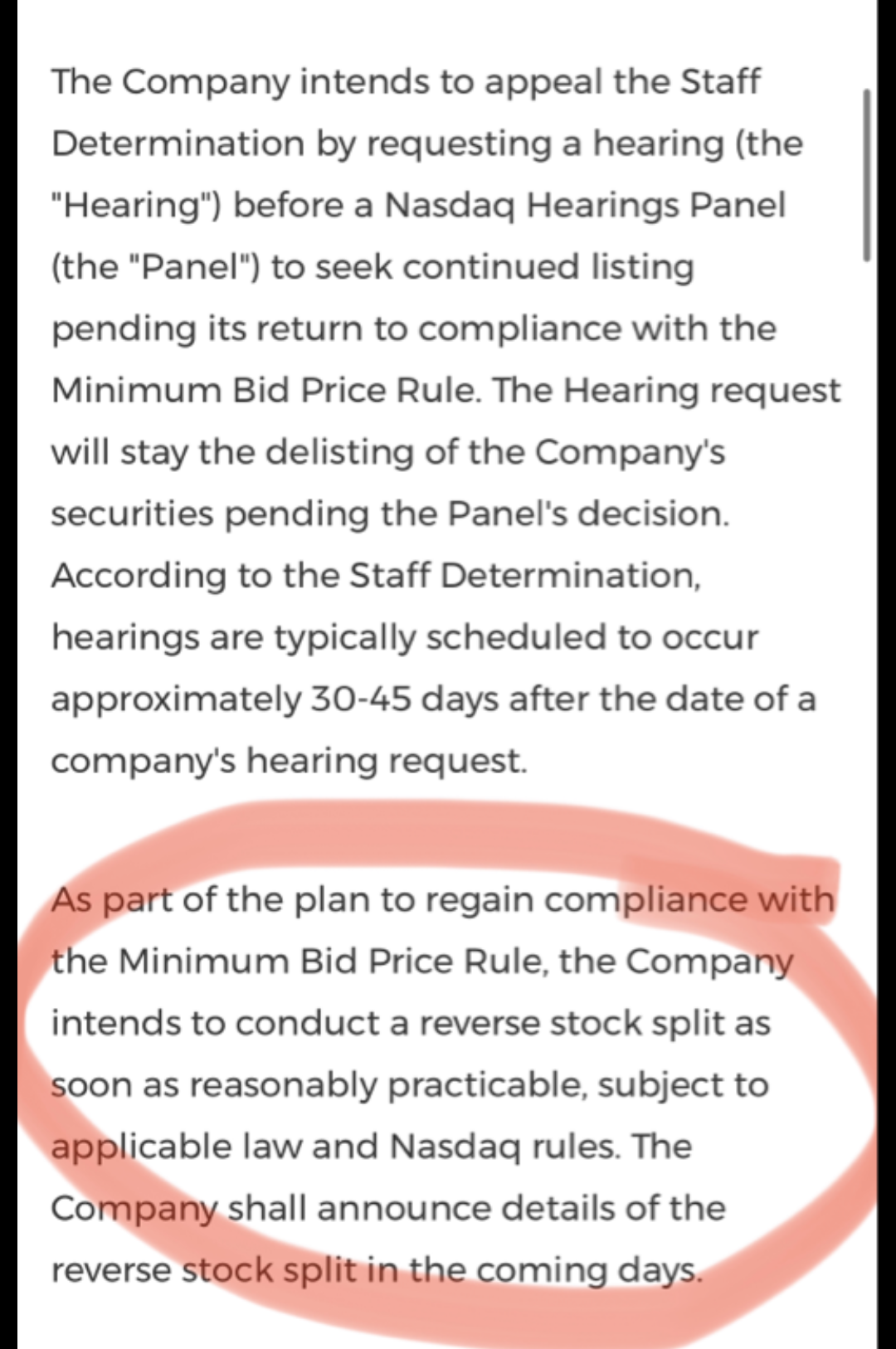 $トロイカ・メディア・グループ (TRKA.US)$基本的に、彼らは非コンプライアンス問題でSECが彼らに来るのを待ち、それを上訴し、それを修正するためにr/sを行うと説明しました。