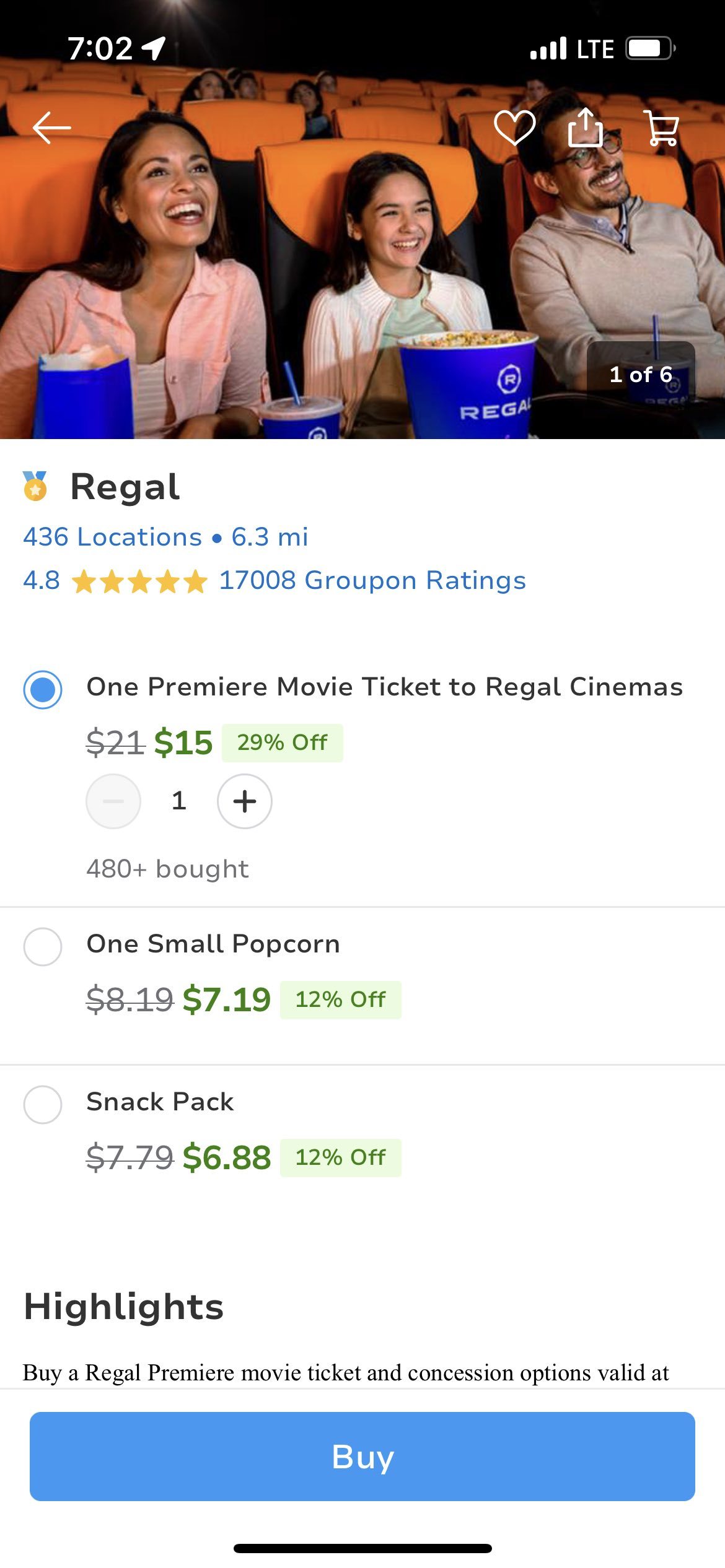 $AMC院線 (AMC.US)$ REGAL 真是太可怕了，他們必須在一個更便宜的網站上推廣垃圾垃圾垃圾垃圾垃圾，他媽的整個東西都丟掉。當您在不同便宜的網站上進行促銷時