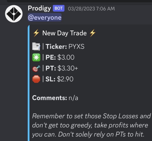 $PYXS entry near $3.00, looking good over $6🚨