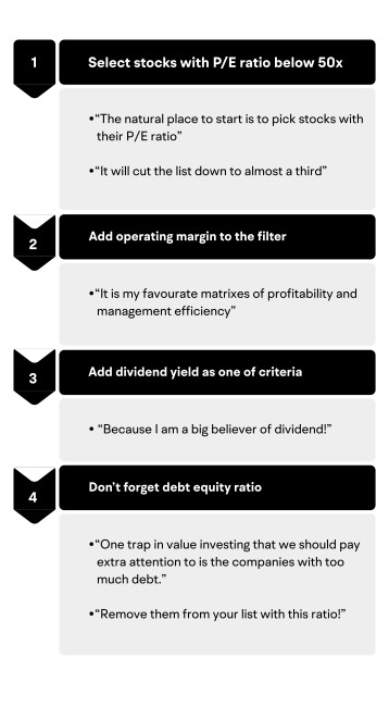 Mooer Stories Behind 10 Star Product Features: Stock Screener