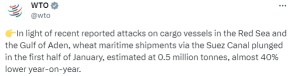 Butterfly Effect of Red Sea Tensions: Which Sectors to Face Supply Chain Shocks First?